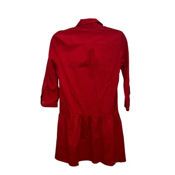 The Shirt by Rochelle Behrens Drop Waist Shirt Dress - XS - Picture 3 of 5